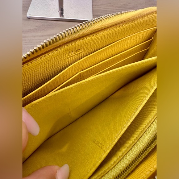 Fendi Zucca Coated Canvas Zippy Long Wallet - Picture 15 of 17